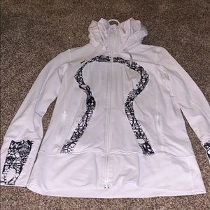 White Lululemon Jacket NWOT